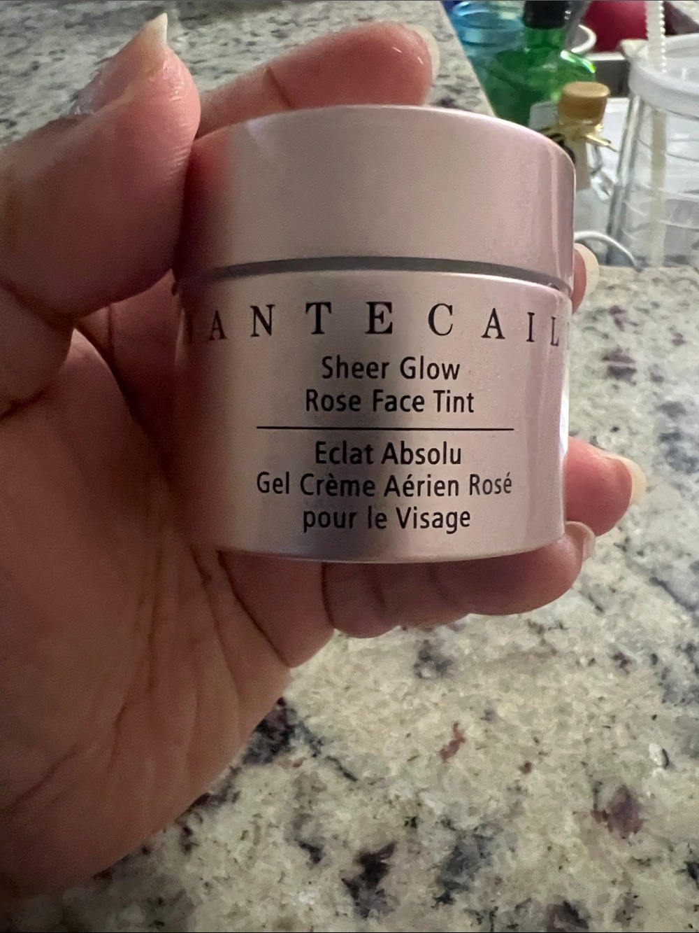 Chantecaille Sheer Glow Rose Face Tint - Light Pink Jar - unopened without box